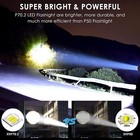 Super Bright 990000lm Powerful Led Flashlight Xhp70 2 Rechargeable Zoom Torch
