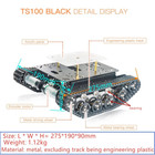 Smart Shock Absorption Robot Tank Car Chassis Kit With Suspension System For    