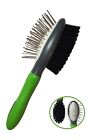 2-pc Pet Double Sided Shedding Combo Pin bristle Small Brush Comb For Cats Dogs