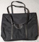 Canadian Pacific Railway Black Large Tote Bag Euc