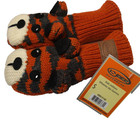 Kyber Outerwear  Kid Animal Design Wool Hand Knit Mittens  k150 Owl