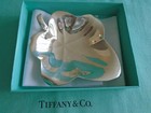 Tiffany Sterling Silver   Large Nut Candy Dish Tray W box   Excellent 