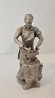 Vintage 1972 Pw Baston Hudson Pewter Blacksmith 3-1 8 