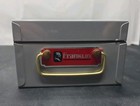 Vintage Sesamee Policy Box Bemis   Call W  3 Digit Combo Lock Franklin Logo