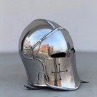 Medieval Knight Steel Barbuta Helmet Larp   Cosplay Great Costume Chrismas Gift