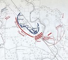 West Point Civil War Map Battle Stones River Murfreesboro Tennessee 4 Pm Dec 31