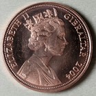 2004 - Gibraltar - 2 Two Pence Coin - Keys Of Gibraltar - 25 91mm