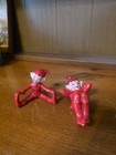 Vintage Christmas Gilner Red Pixie Elf Figurine  Mcm Era