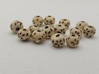 Vintage Hand Carved Floral Beads Loose