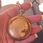 Waltham Riverside 16s 19j Gold Filled Full Hunter Pocket Watch White Dial