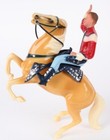 Vintage 9  Hartland Roy Rogers   Trigger Plastic Toy In Original Box Guns Hats 