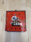 Fire-lite Bg-6 Oem Vintage Red Fire Alarm Conventional Pull Station Untested