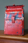 Vintage Usps Us Mailbox Cast Iron 1940s Antique W  Letter Slot