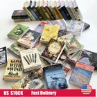 20pcs Fairy Tale Books Dollhouse Miniatures 1 12 Scale Fill Abookshelf Accessory