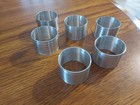 Set Of Six  6  Unused Silverplate Napkin Rings