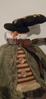 Vintage Snowman Christmas Decor Folk Art Primitive Stands Alone 17  Euc