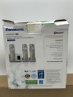 Panasonic Kx-tge463s Cordless Phone System Bluetooth Answering Machine 3 Handset