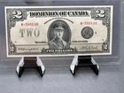 1923 Dominion Of Canada  2 Bank Note Black Seal Graded Bcs Vf-35 Sn  W580140