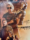 Movie Poster Print - Signed  Coa -  terminator-dark Fate  - 5 Signatures