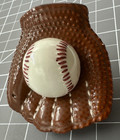 Nora Fleming Mini Retired Htf Baseball Glove Mitt   Ball - Catch Some Fun