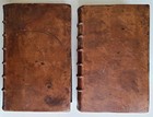1733 Bible Concordance 2 Volumes In Latin Antique Massive Folio