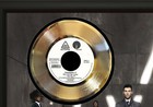 Maroon 5 Poster Art Wood Framed 45 Gold Record Display C3