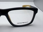 Emporio Armani Ea3220u 5017 57 17 145 Black   Yellow Men   s Eyeglass Frames 2086 
