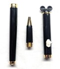 Vintage 90s Colibri Disney Mickey Mouse Pen Black Gold Ears Glove Ballpoint