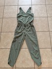 Patagonia Fleetwith Jumpsuit Tank Romper Cross Back Xs Kale Green Quick Dry