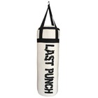 Last Punch Canvas Training   Fitness Unfilled Punching Bag With Hanging Straps