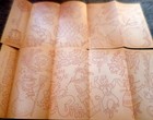 Vtg 1940s Transfer Pattern Variety Motifs Pattern Uncut   Bonus