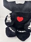 Rare Htf Skelanimals Fiesta Black Dax Dog Skeleton Plush Large 20 5   