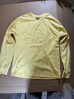 Stussy Longsleeve Tee Vintage  Size Xl  New With Tags  Color Lemon