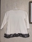 Calvin Klein Baby Girls 6-9m Long Sleeve Leopard Print Pullover Top  Buttons