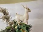 Vtg Christmas 1963 Jingle Bell Musical Telephone Planter Samson Imp  Relpo 5400