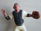 Vintage 1950 s Hartland Statue Yogi Berra W magnets Mask New York Yankees Hof 