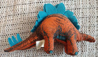 Applause 1992 Orange   Blue Stegosaurus Vtg Plush Stuffed Dinosaur Animal 9 5 