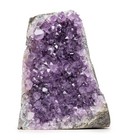Samsari Amethyst Crystal Geode Uruguay 1-1 5 Lb 3 5-6in Height Natural Cluster