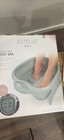 Estelle Beauty Collapsible Foot Bath Spa 3 Gal Gray W  Massage Rollers