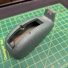 Green Vintage Industrial Cast Iron Whale Tail Tape Dispenser Art Deco