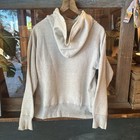 1950s Two Tone Cotton Hoodie All Cotton Lock Stitch Heather Gray Size M Vintage
