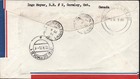 1955 Toronto Canada Airmail Registered Cover To Germany - Birds