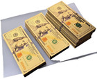 100 Pieces Gold Hundred Dollar Bill Usd Paper Manifestation Money Rich Fiat