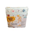 Disney Winnie The Pooh Sz Twin 2 Piece Reversible Comforter Set   Sheet Set New