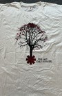 Red Hot Chili Peppers T Shirt Mens Xl 2007 Nwot White Black Tree Logo Y2k 