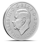 2025 1 Oz British Silver Beowulf And The Dragon Coin  bu 