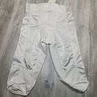 Nike Team Vapor Varsity 3 4 Football Pants White Mens Size S New 908728-100