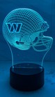Washington Commanders Led Light Lamp Collectible Home Decor Gift Kids Toy