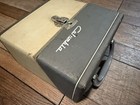 Vintage Columbia 45 Vinyl Record Carry Case Wood Light Grey dark Grey W  Records
