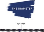 25ft Fabric Cloth Covered Lamp Twisted Wire  Vintage 18 2 Industrial Electrical